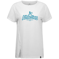 Athletics Levelwear Women's Blue Haven Influx Cornerstone T-Shirt - MLB