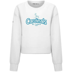 St. Louis Cardinals Levelwear Women's Judd Cornerstone Cropped Sweatshirt - MLB
