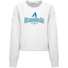 Arizona Diamondbacks Levelwear Women's Judd Cornerstone Cropped Sweatshirt - MLB