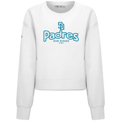 San Diego Padres Levelwear Women's Judd Cornerstone Cropped Sweatshirt - MLB