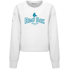 Boston Red Sox Levelwear Women's Judd Cornerstone Cropped Sweatshirt - MLB