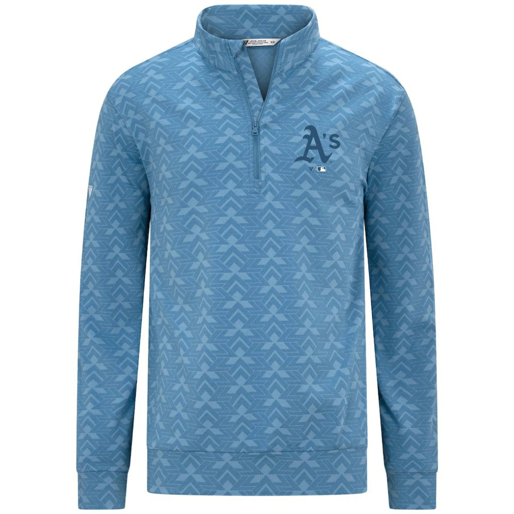 Athletics Levelwear Chameleon Quarter-Zip Pullover - MLB