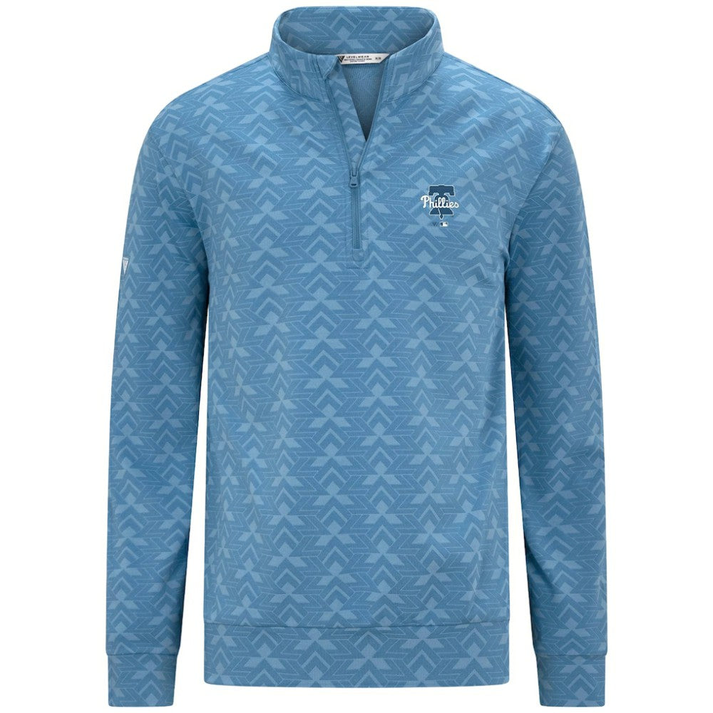 Philadelphia Phillies Levelwear Chameleon Quarter-Zip Pullover - MLB