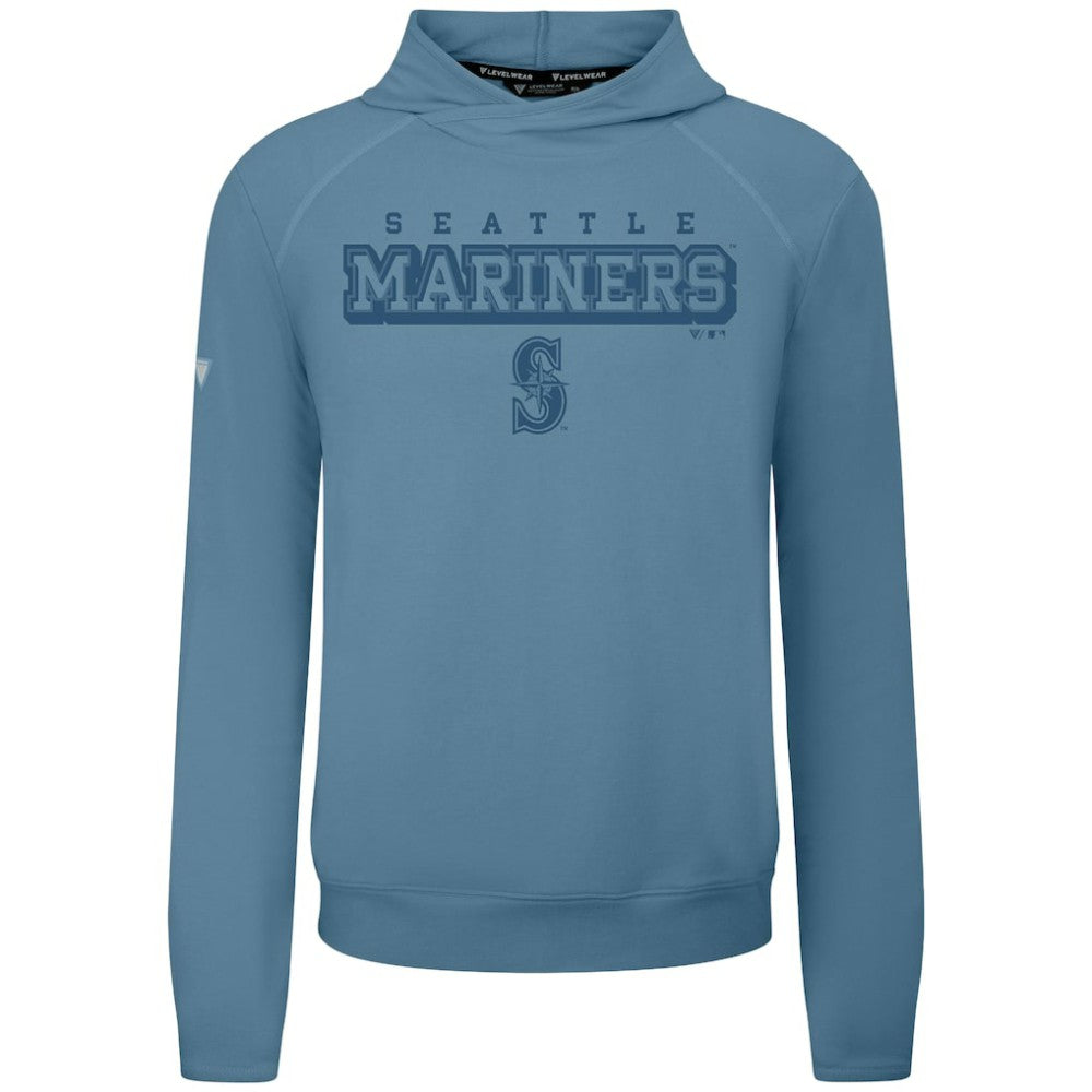 Seattle Mariners Levelwear Mandate Tri-Blend Hoodie - MLB