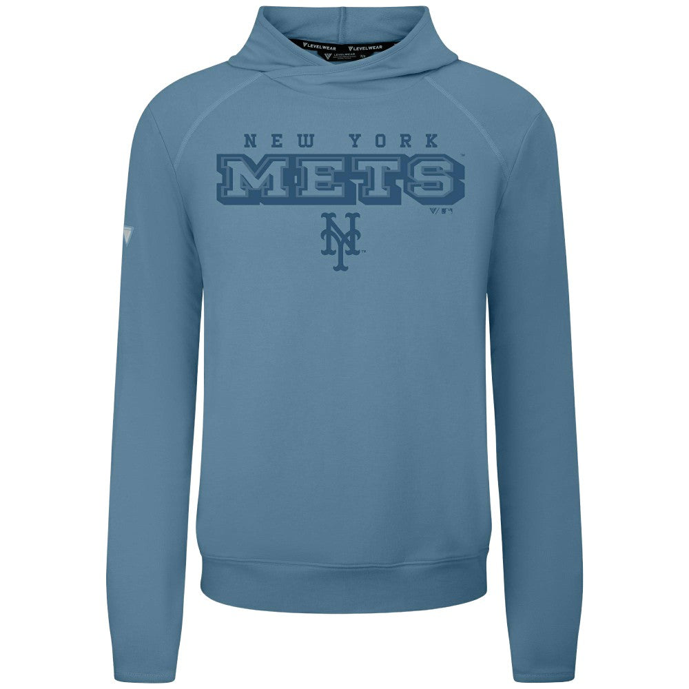 New York Mets Levelwear Mandate Tri-Blend Hoodie - MLB