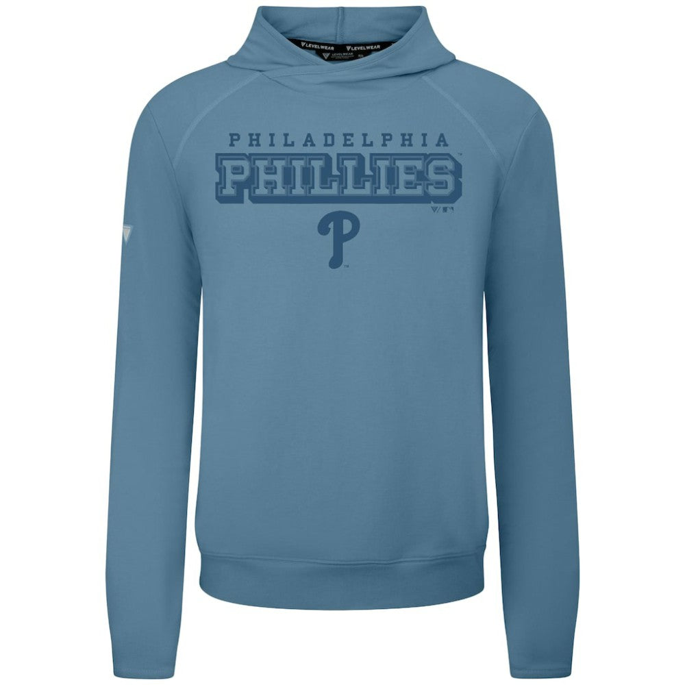 Philadelphia Phillies Levelwear Mandate Tri-Blend Hoodie - MLB