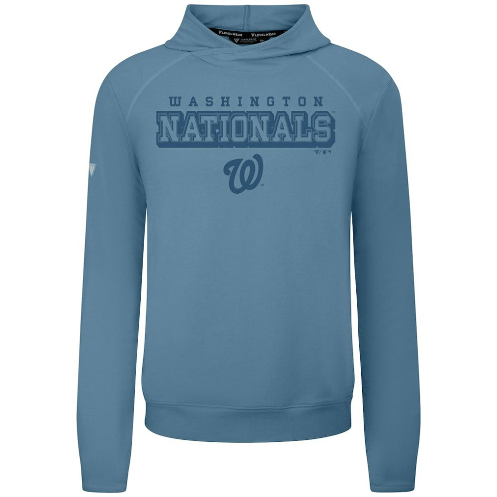 Washington Nationals Levelwear Mandate Tri-Blend Hoodie - MLB