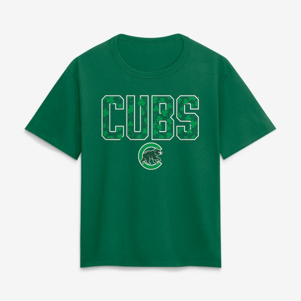 Chicago Cubs Women's St. Patty's T-Shirt - MLB