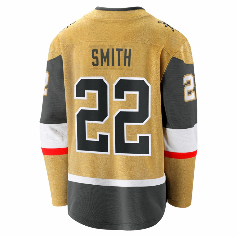 Cole Smith Vegas Golden Knights Fanatics Home Breakaway Jersey - Gold - NHL