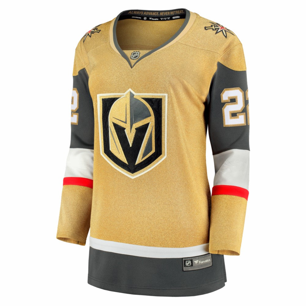 Cole Smith Vegas Golden Knights Fanatics Women's Home Breakaway Jersey - Gold - NHL