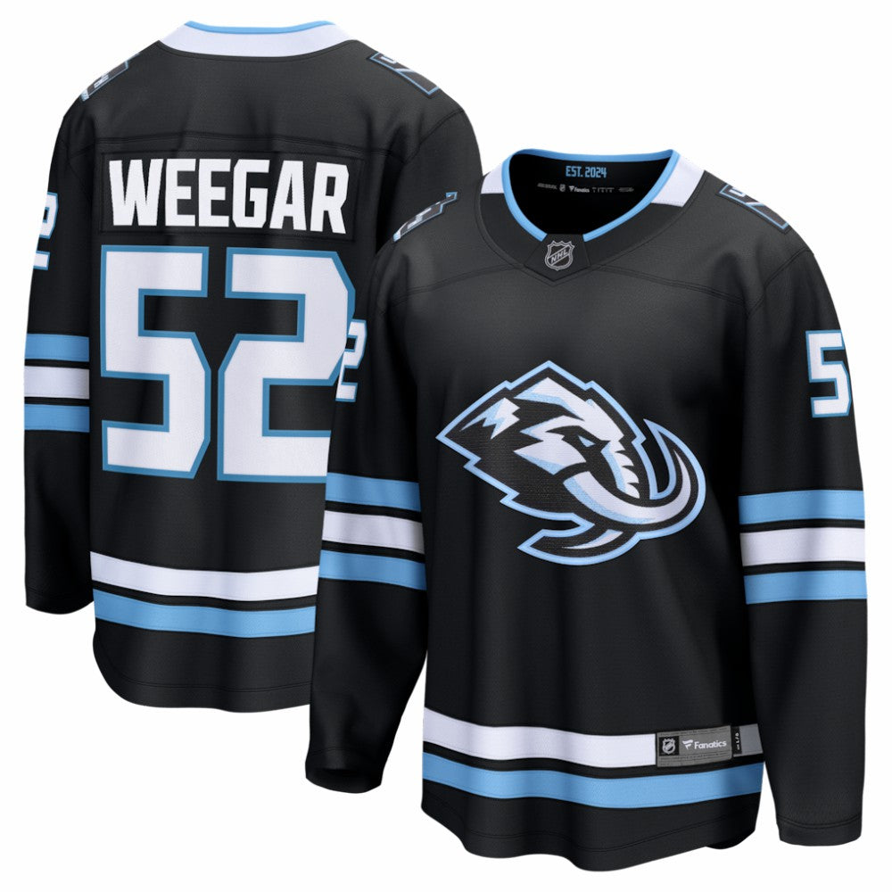 MacKenzie Weegar Utah Mammoth Fanatics Home Breakaway Jersey - Black - NHL