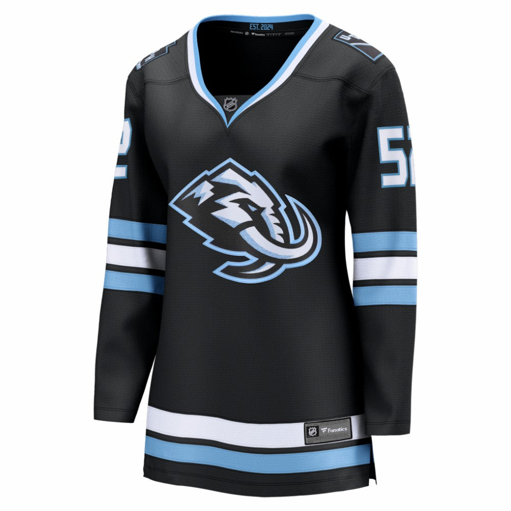 MacKenzie Weegar Utah Mammoth Fanatics Women's Home Breakaway Jersey - Black - NHL