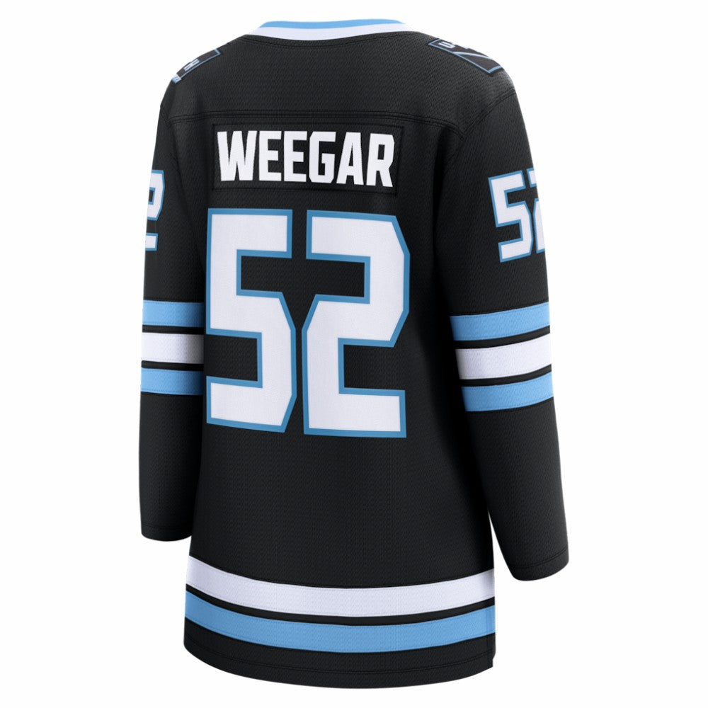 MacKenzie Weegar Utah Mammoth Fanatics Women's Home Breakaway Jersey - Black - NHL