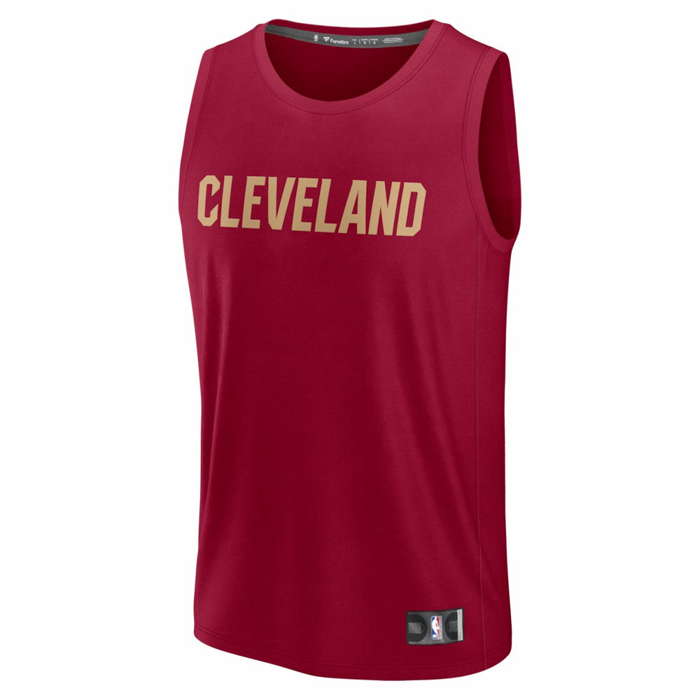 James Harden Cleveland Cavaliers Fast Break Replica Jersey Icon Editi- Wine - NBA