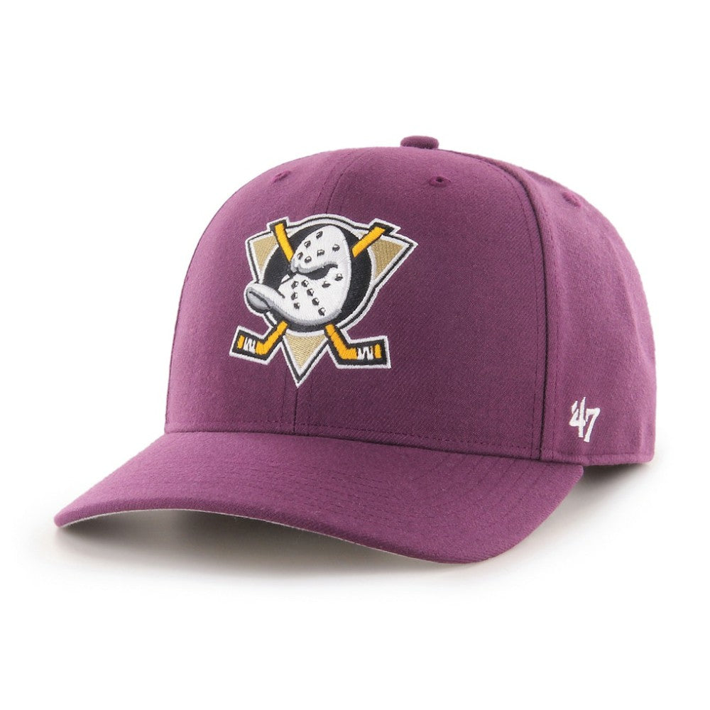 Anaheim Ducks '47 Cold Zone MVP Adjustable Hat - Purple - NHL