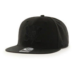 Anaheim Ducks '47 No Shot Captain Snapback Hat - Black - NHL