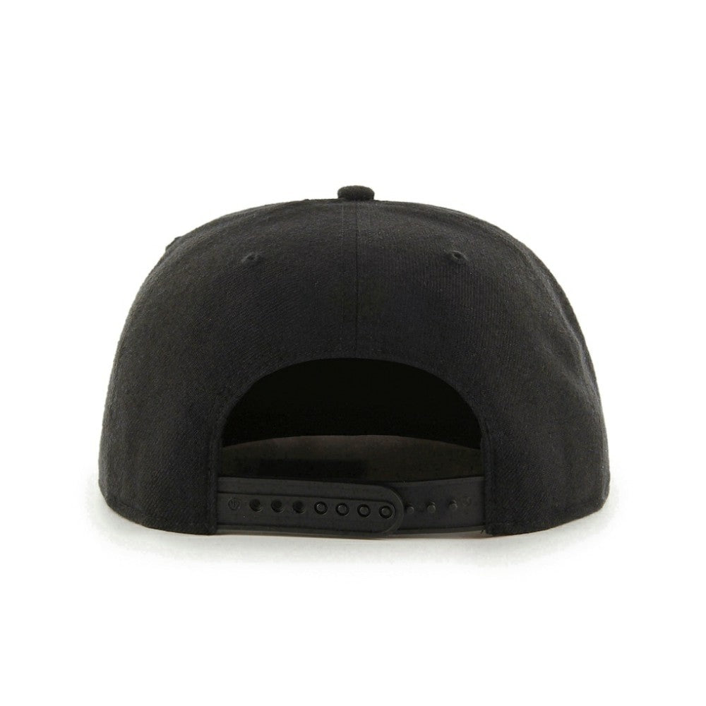 Anaheim Ducks '47 No Shot Captain Snapback Hat - Black - NHL