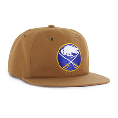 Buffalo Sabres Carhartt x '47 Captain Snapback Hat - Tan - NHL