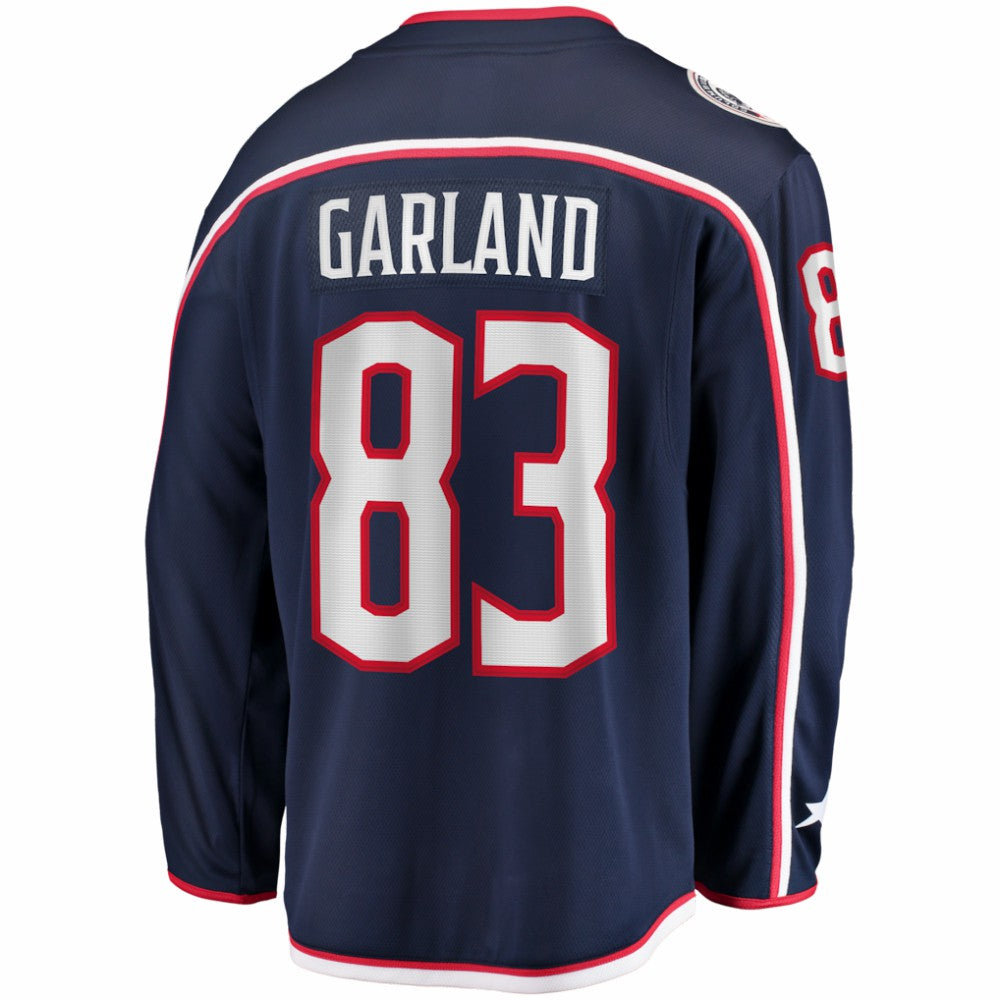 Conor Garland Columbus Blue Jackets Fanatics Home Breakaway Jersey - Navy - NHL
