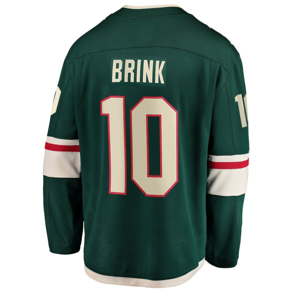 Bobby Brink Minnesota Wild Fanatics Home Breakaway Jersey - Green - NHL