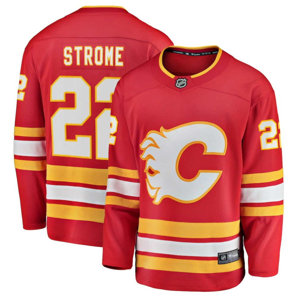 Ryan Strome Calgary Flames Fanatics Home Breakaway Jersey - Red - NHL