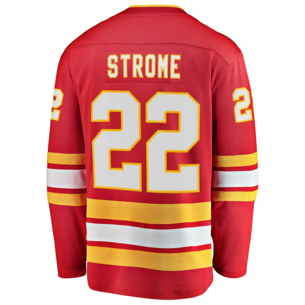 Ryan Strome Calgary Flames Fanatics Home Breakaway Jersey - Red - NHL