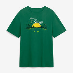 Chicago Bulls St. Patrick's Day Green River T-Shirt Green - NBA