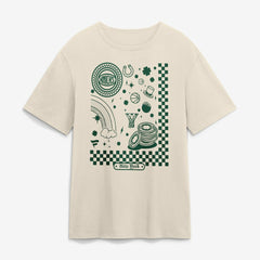 New York Knicks St. Patrick's Day Charms T-Shirt Cream - NBA