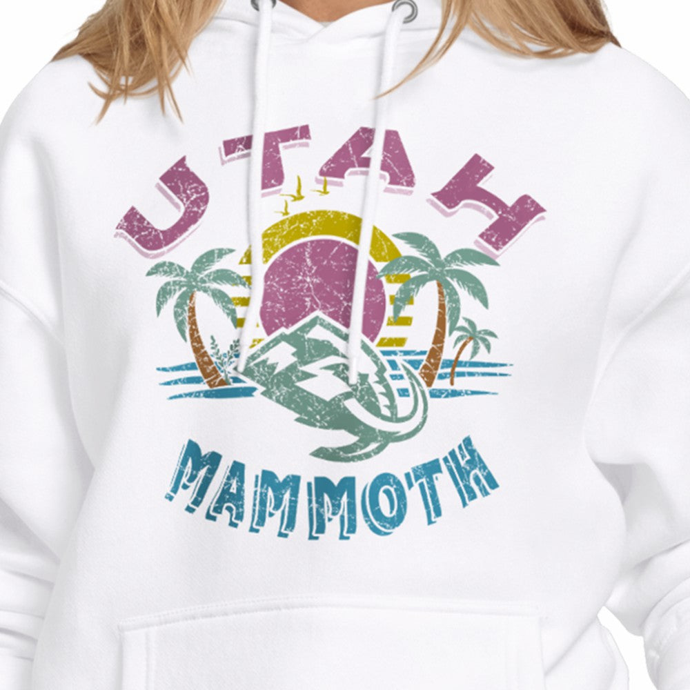 Utah Mammoth Starter Women's Tonal Beach Hoodie - White - NHL