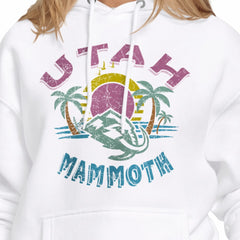 Utah Mammoth Starter Women's Tonal Beach Hoodie - White - NHL