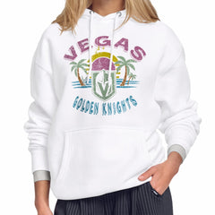Vegas Golden Knights Starter Women's Tonal Beach Hoodie - White - NHL