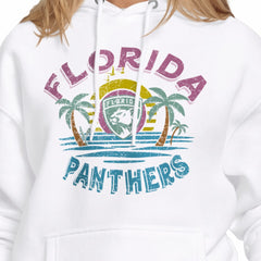 Florida Panthers Starter Women's Tonal Beach Hoodie - White - NHL