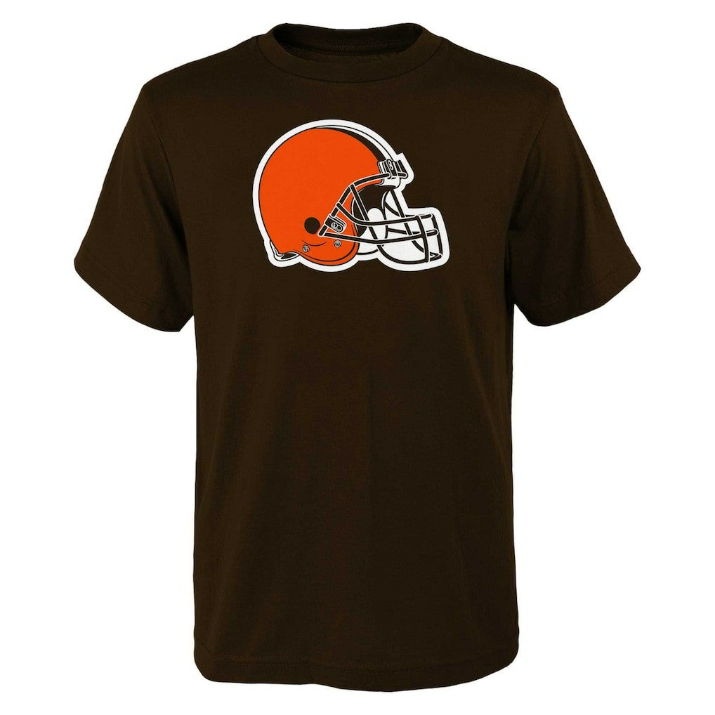 Cleveland Browns Youth Team Logo T-Shirt Brown | NFL