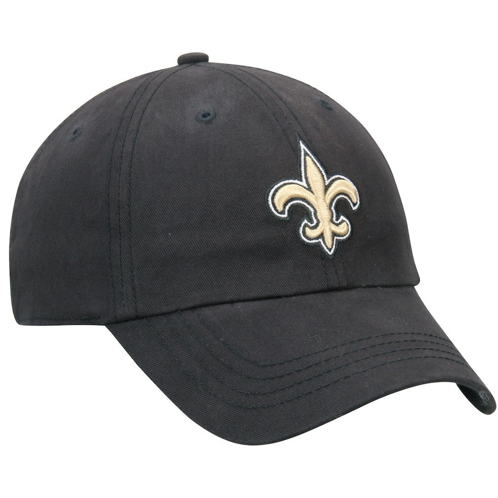 New Orleans Saints '47 Women's Miata Clean Up Adjustable Hat Black | 47 brand