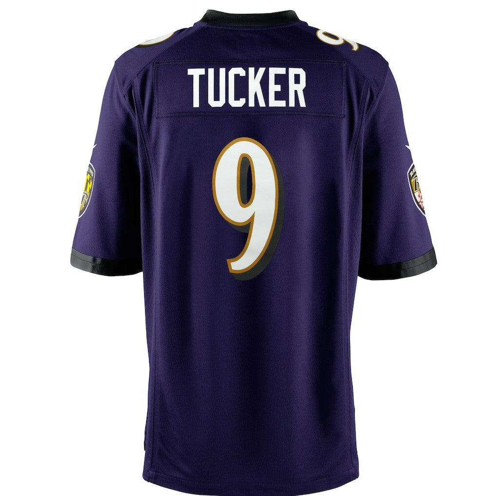 Justin Tucker Baltimore Ravens Youth Game Jersey Purple | Nike for Sale