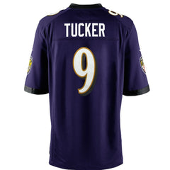 Justin Tucker Baltimore Ravens Youth Game Jersey Purple | Nike for Sale