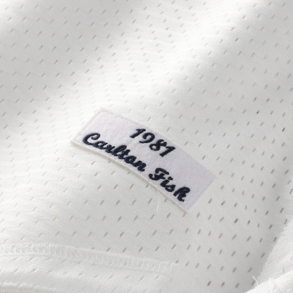 Carlton Fisk Chicago White Sox Mitchell & Ness Authentic Batting Practice Jersey - MLB