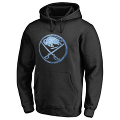 Buffalo Sabres Rinkside Pond Hockey Pullover Hoodie - Black - NHL