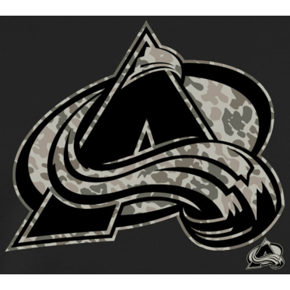 Colorado Avalanche Rink Warrior Pullover Hoodie - Black - NHL