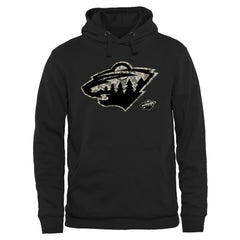 Minnesota Wild Rink Warrior Pullover Hoodie - Black - NHL