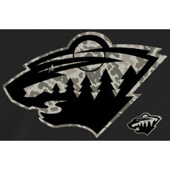 Minnesota Wild Rink Warrior Pullover Hoodie - Black - NHL