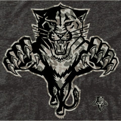 Men's Florida Panthers Black Rink Warrior Tri-Blend T-Shirt - NHL