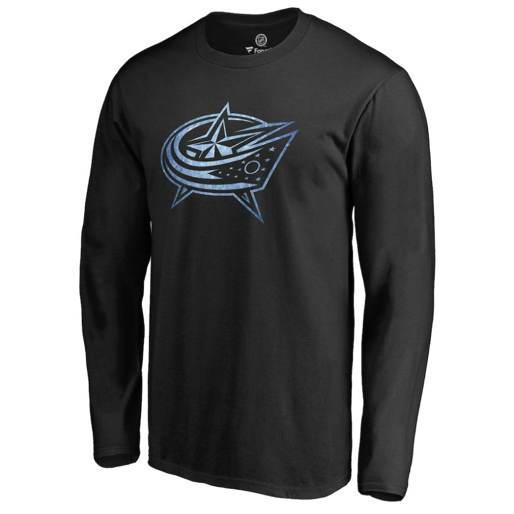 Columbus Blue Jackets Pond Hockey Long Sleeve T-Shirt - Black - NHL