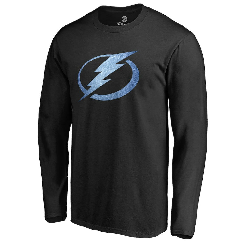 Tampa Bay Lightning Pond Hockey Long Sleeve T-Shirt - Black - NHL