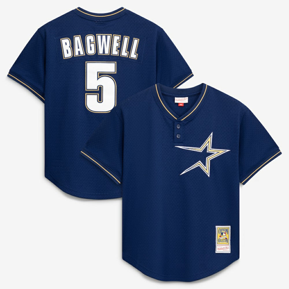 Jeff Bagwell Houston Astros Mitchell & Ness Authentic Batting Practice Jersey - MLB