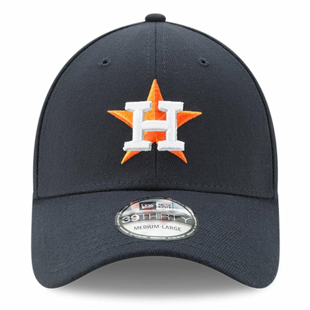 Houston Astros New Era Button Team Classic 39THIRTY Flex Hat - MLB