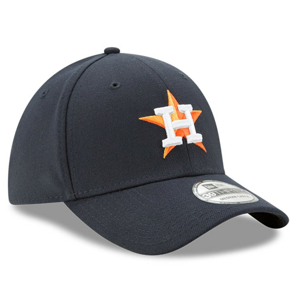 Houston Astros New Era Button Team Classic 39THIRTY Flex Hat - MLB