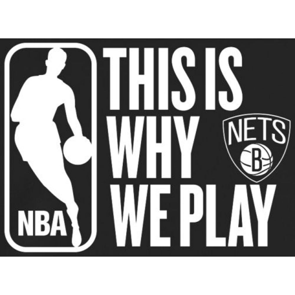 Brooklyn Nets This Is Why We Play Pullover Hoodie Black - NBA