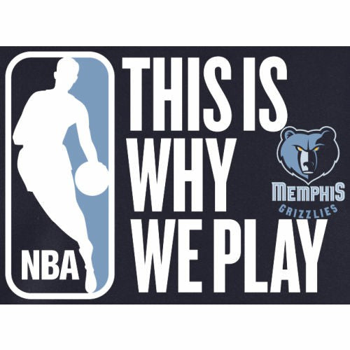 Memphis Grizzlies This Is Why We Play Pullover Hoodie Navy - NBA