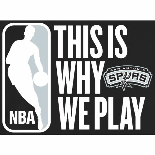 San Antonio Spurs This Is Why We Play Pullover Hoodie Black - NBA